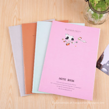 Estudantes Notebook Cartoon Custom Softcover Exercise Books Printing